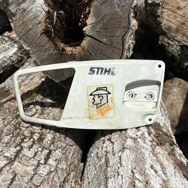 stihl 041 farmboss old style chainsaw clutch cover new oem 1110 648 0410 (SAG) Fashion